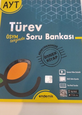 Endemik Yayınları Türev Soru Bankası