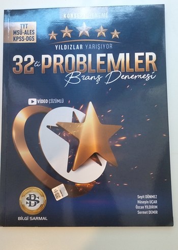 Yıldızlar Yarışıyor 32. Problemler Branş Denemesi