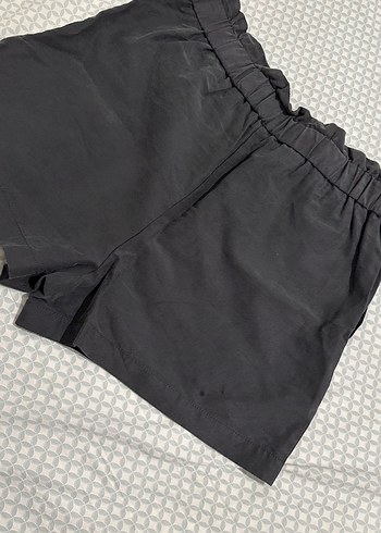 Zara Zara Düğmeli Yüksek Bel Şort