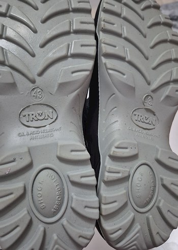 Siyah Erkek Spor Ayakkabı Velcro Bantlı - Görsel 3