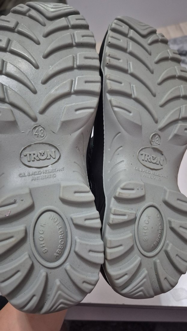 Siyah Erkek Spor Ayakkabı Velcro Bantlı - Görsel 3