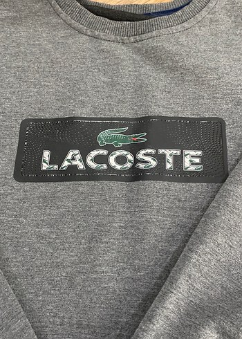 Lacoste Lacoste Gri Erkek Sweatshirt