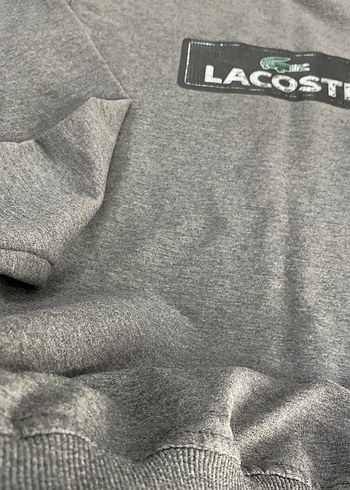l Beden Lacoste Gri Erkek Sweatshirt