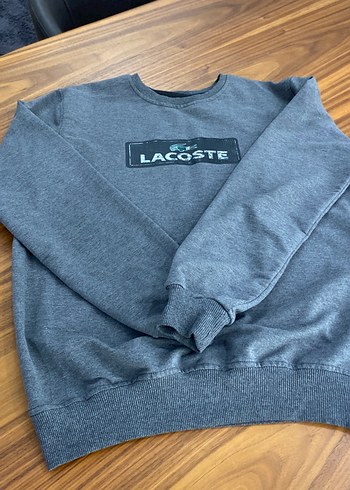 Lacoste Gri Erkek Sweatshirt