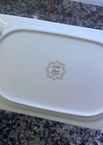 Beyaz Desenli Porselen Yemek Takımı - Görsel 5