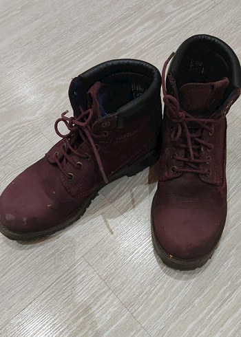36 Beden bordo Renk Bordo Süet Kadın Bot