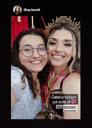 Beden altın Renk Gelin tacı