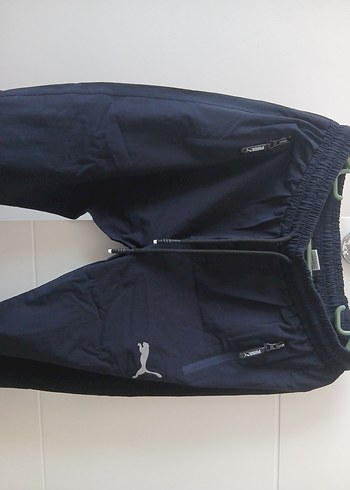 Puma bayan Mavi Fermuarlı Outdoor Eşofman Altı