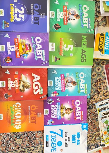 Beden MEB AGS ÖABT Kitapları Seti