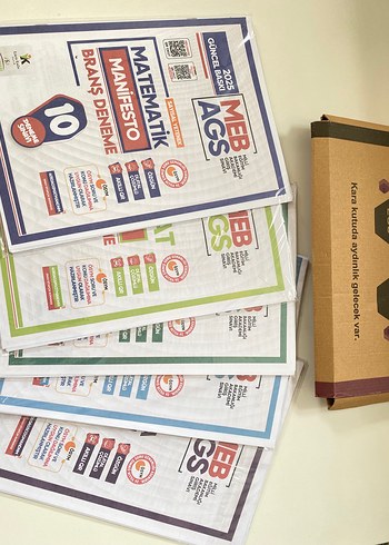 MEB AGS Karakutu Yayınları Branş Deneme Kitapları Seti