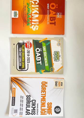 ÖABT Sınıf Öğretmenliği Çıkmış Sorular Kitapları