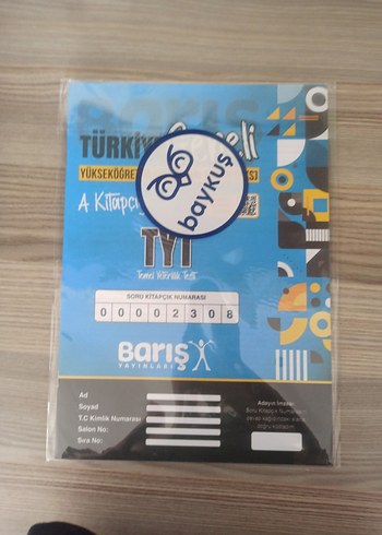 Barış Tyt Genel Deneme