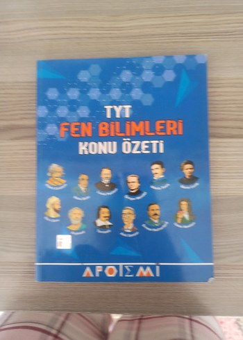 APOTEMİ TYT Fen Bilimleri Konu Özeti Kitabı