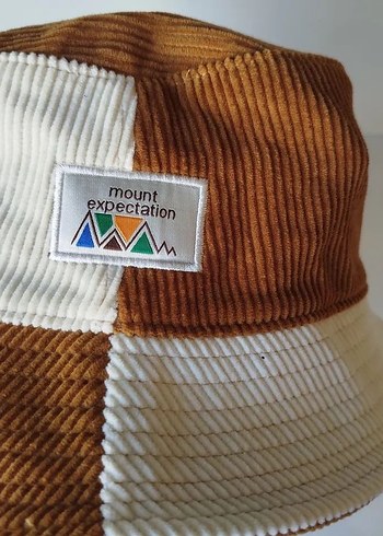 Zara Kadın Kahverengi krem Şapka - Görsel 2