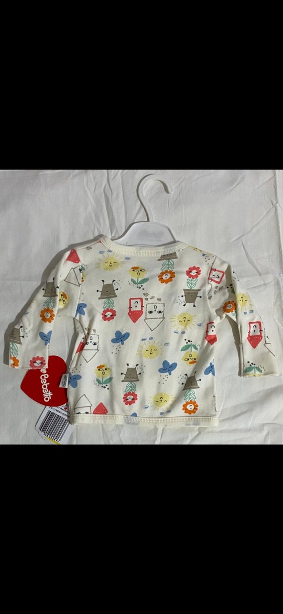 Bebek Erkek Uzun Kollu Baskılı Pamuk Body - Görsel 2