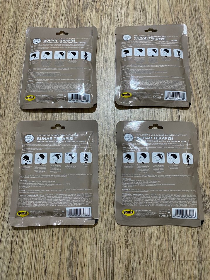 Bee Beauty Buhar Terapisi Saç Maskesi 4'lü Set - Görsel 2