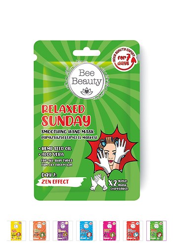 Bee Beauty Haftalık Bakım Seti 7 x Maske - Görsel 13