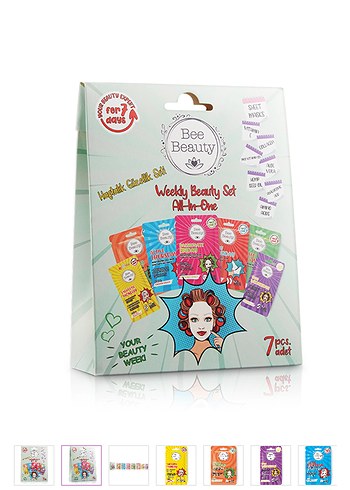 Bee Beauty Haftalık Bakım Seti 7 x Maske - Görsel 2