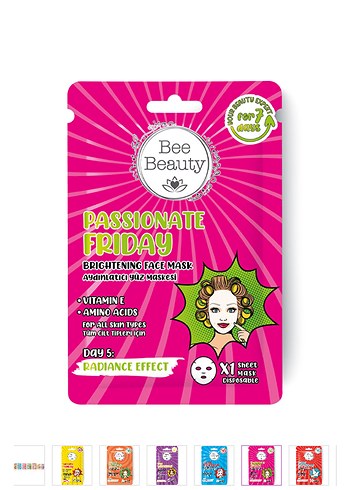 Bee Beauty Haftalık Bakım Seti 7 x Maske - Görsel 11