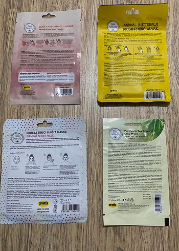Bee Beauty Kadın Yüz Maskeleri Seti - Görsel 2
