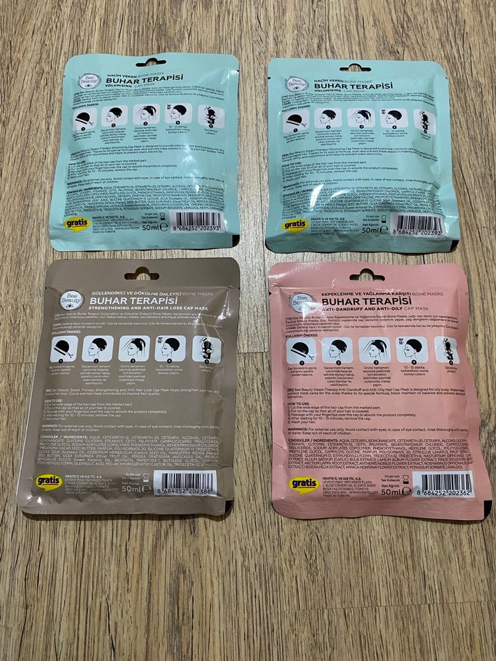 Bee Beauty Buhar Terapisi Saç Maskesi Seti - Görsel 2