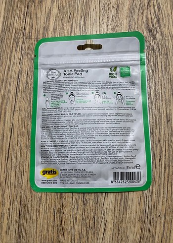 Bee Beauty AHA Peeling Tonik Pedi - Görsel 2