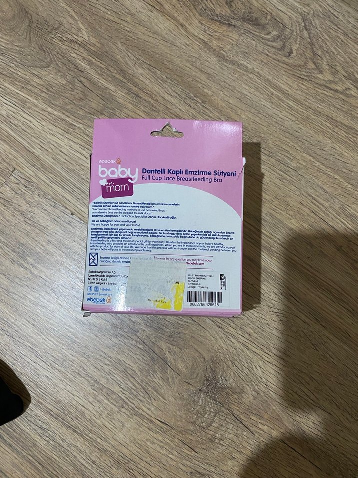 Dantelli Kaplı Emzirme Sütyeni - Görsel 2