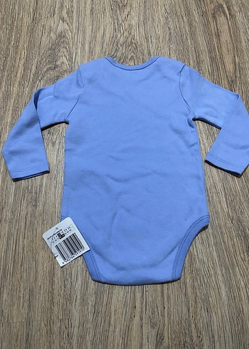 Mavi Uzun Kollu Bebek Body - Görsel 2