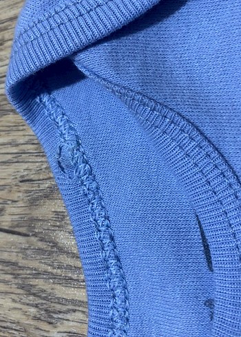 Mavi Uzun Kollu Bebek Body - Görsel 3