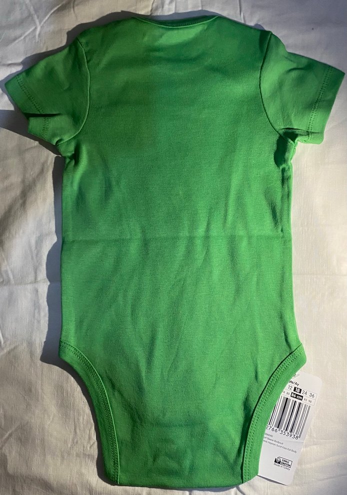 Kısa Kollu Bebek Body Ayı Desenli Zıbın - Görsel 2