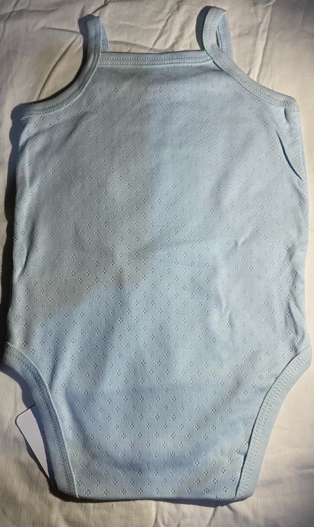 Mavi Erkek Bebek Body Zıbın - Görsel 2
