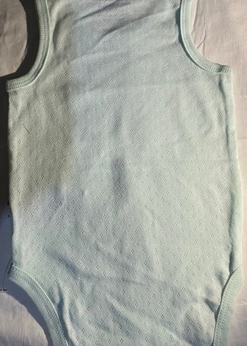 Beyaz Erkek Bebek Kolsuz Body Zıbın - Görsel 2