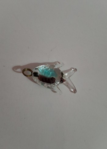 4lü Cam Balık Kolye Ucu Set - Görsel 5