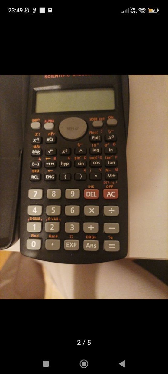 CSL Siyah Bilimsel Hesap Makinesi - Görsel 2