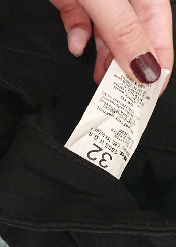 Siyah Kadın Esnek Kumaş Pantolon - Görsel 5