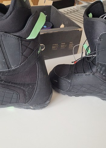 39 Beden siyah Renk burton kadın Siyah snowboard botu