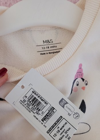 marks and spencer etiketli elbise - Görsel 2