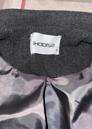 Gri Antrasit Astarlı Kaşe Kaban - Görsel 3