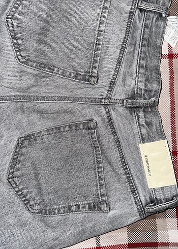 Stradivarius D96 Crop Straight Fit Jean - Görsel 2