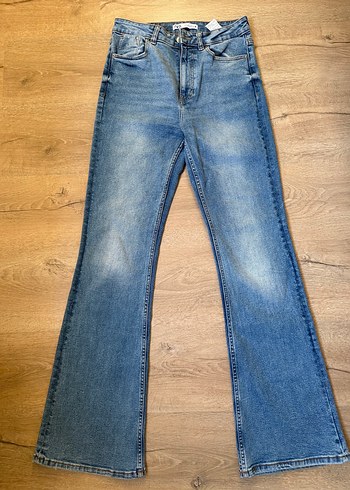 Mavi Zara Marka Normal Boy Kadın Denim Pantolon