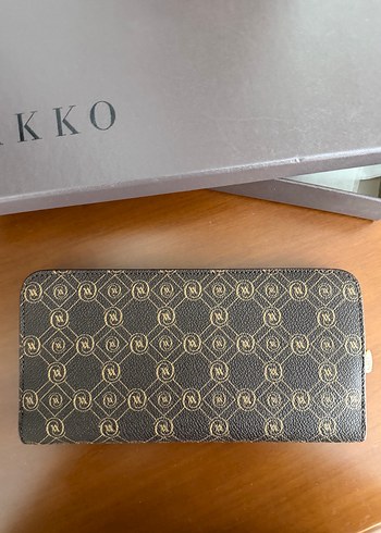 Victoria s Secret Vakko Kahverengi Deri Fermuarlı Kadın Cüzdan