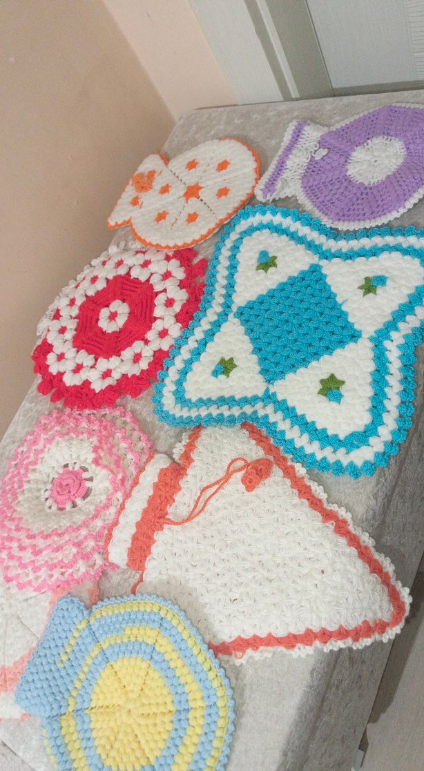 Renkli Çoklu Banyo lifi Seti - Görsel 2