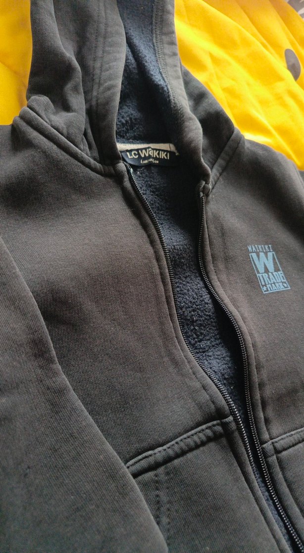 Erkek Çocuk Kapüşonlu Fermuarlı Sweatshirt - Görsel 3