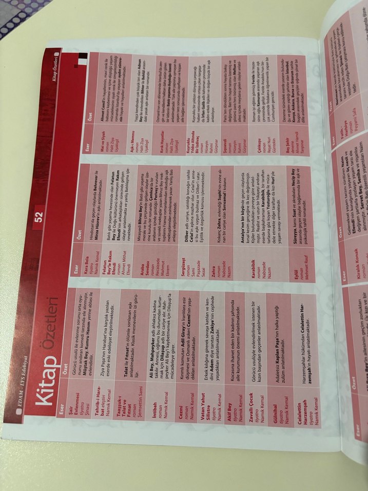 LYS Edebiyat Özet Anlatım Kitabı - Görsel 2