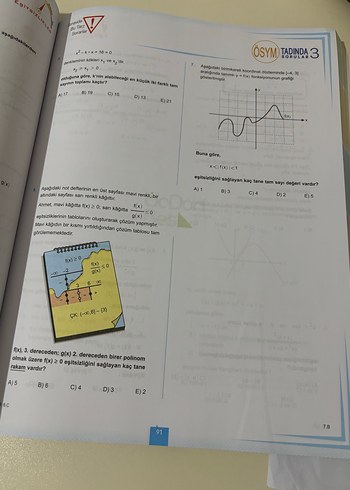 AYT Matematik Soru Bankası - Mehmet Kıvrak - Görsel 3