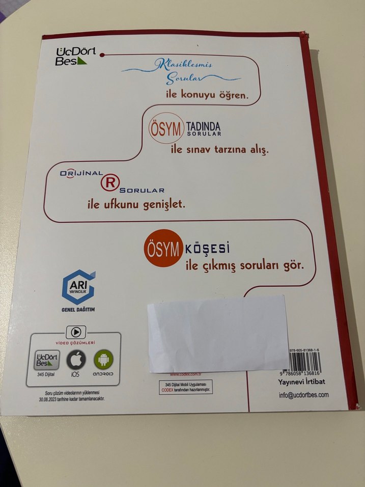 AYT Matematik Soru Bankası - Mehmet Kıvrak - Görsel 2