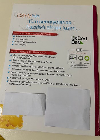 2022 AYT Matematik 10'lu Deneme Kitabı - Görsel 2