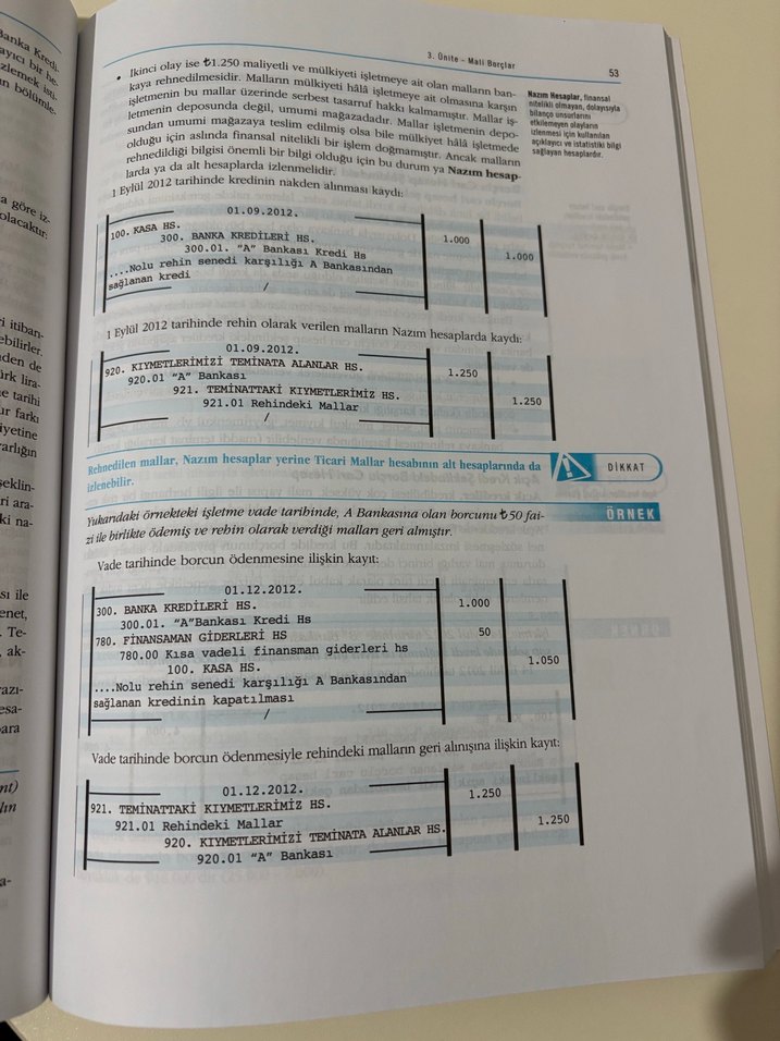 Genel Muhasebe-II Ders Kitabı - Görsel 3