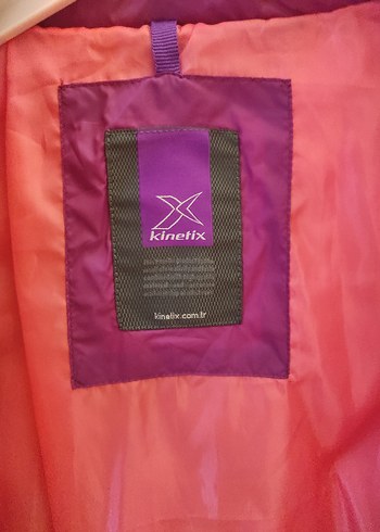xs Beden Kinetix Düğmeli Mor Midi Kadın Ceket