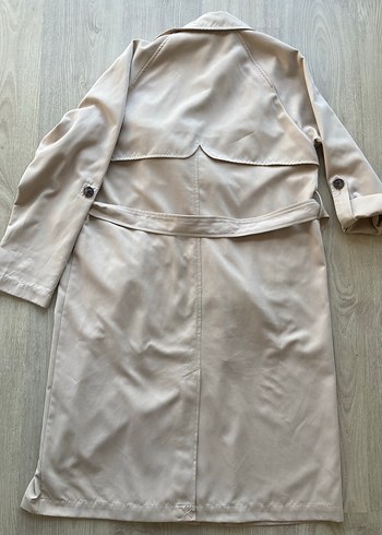 l Beden Bej Kadın Midi Trenchcoat - Stradivarius